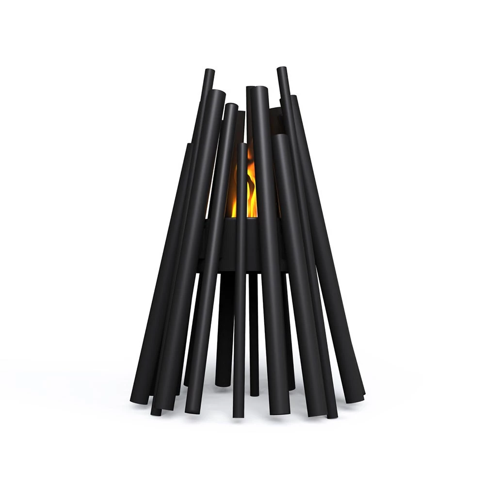 Stix 8 buiten bio-ethanol haard | EcoSmart Fire | Buiten bio-ethanolhaard | Zwart afbeelding 1