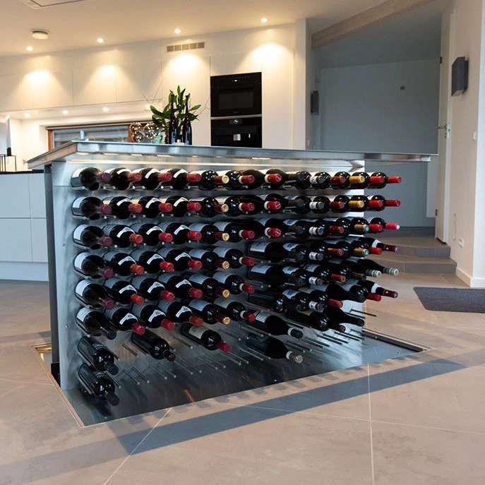 Elevation wijnkelder voor 200 flessen Vinorage  | Bioethanolhaard-shop.nl | Elevation Wine Cellar
