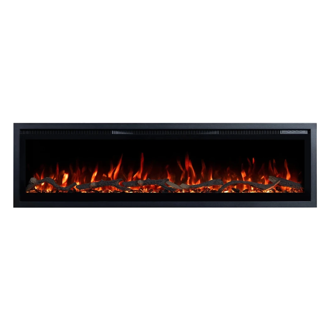 Regal 126 Elektrische Haard | Emotion Flame | 900W / 1800W | Knisperend Geluid | App-bediening | Aanpasbare Vlamkleuren | Wandgemonteerd, Ingebouwd, Vrijstaand afbeelding
