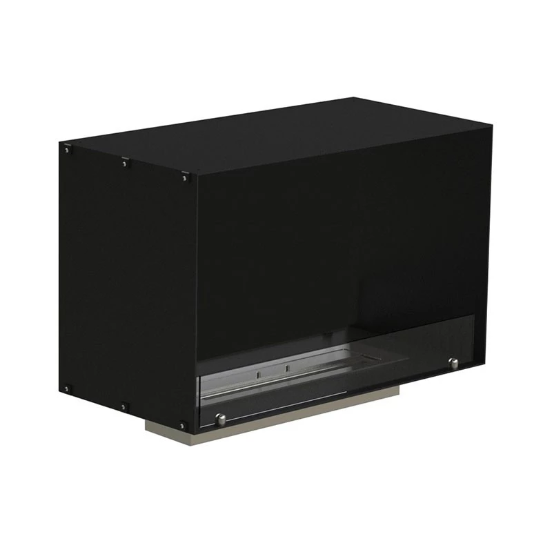 Foco One 800 | Foco | 1-zijdige inbouw bio-ethanol haard | Zwart afbeelding 1