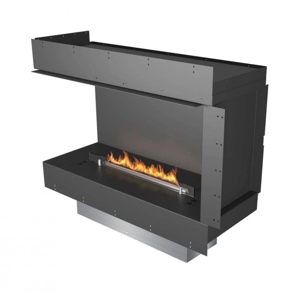 Forma 1000 Left Corner | Planika Fires | inbouwhaard | linkse hoek | bioethanol haard