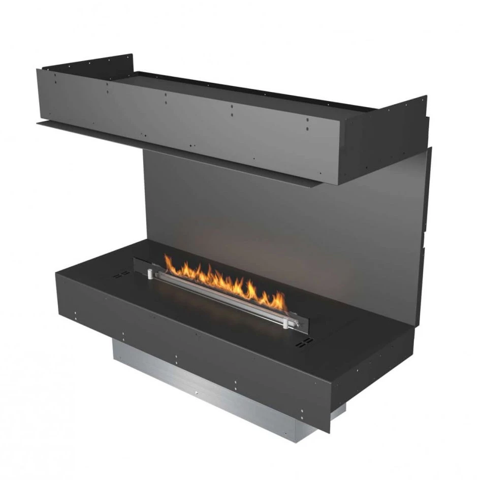 Forma 1000 Three-Sided | Planika Fires | inbouwhaard | 3-zijdige haard | bioethanol haard