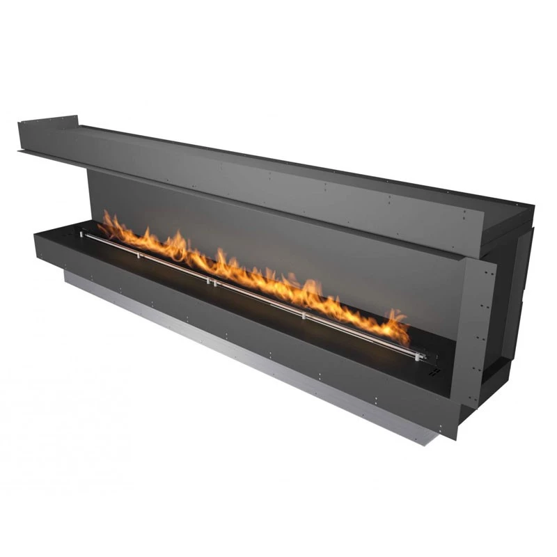 Forma 2700 Left Corner | Planika Fires | inbouwhaard | linkse hoek | bioethanol haard