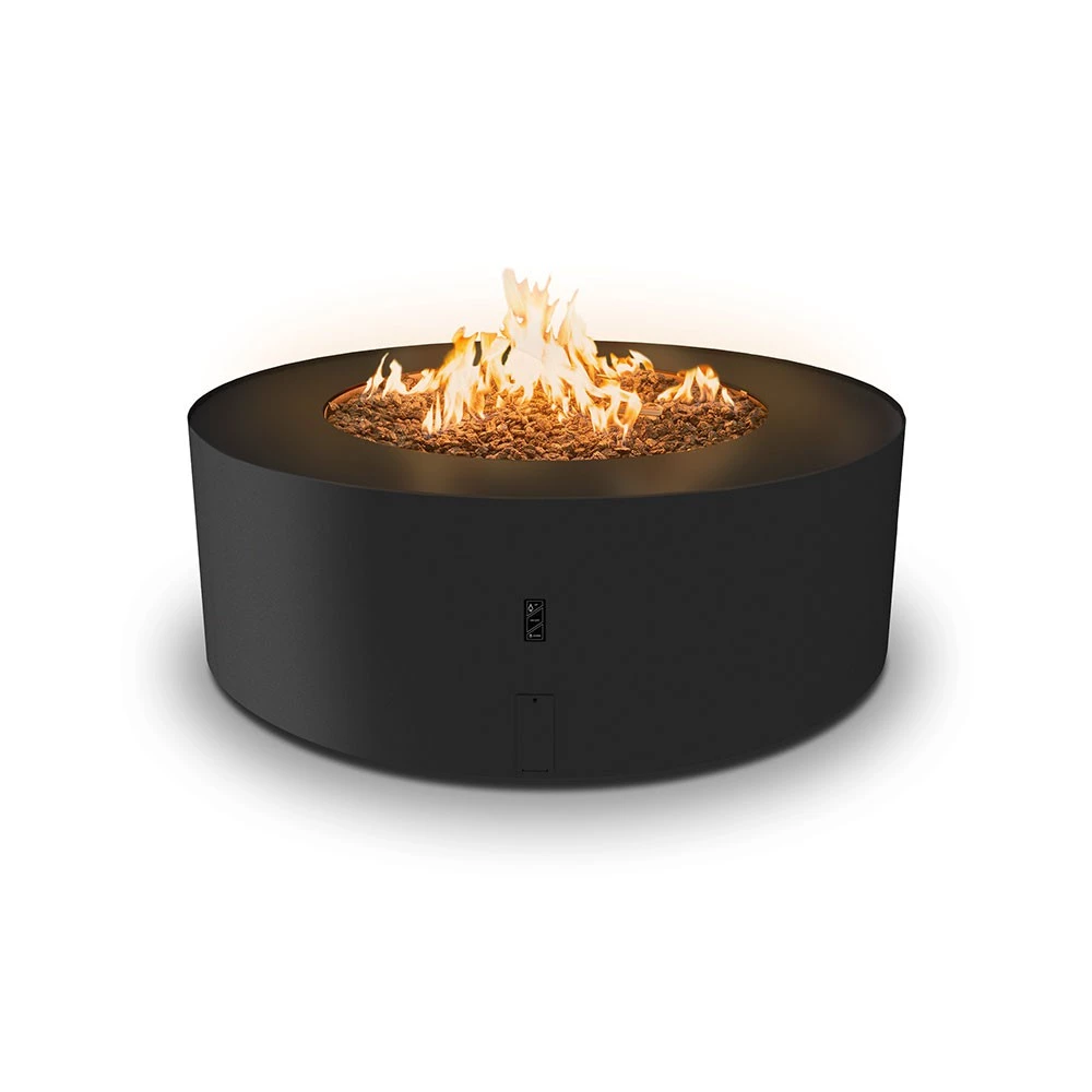 Galio Star Black Automatic | Planika Fires | ronde buiten gashaard | Zwart | stervormige gasbrander afbeelding 1