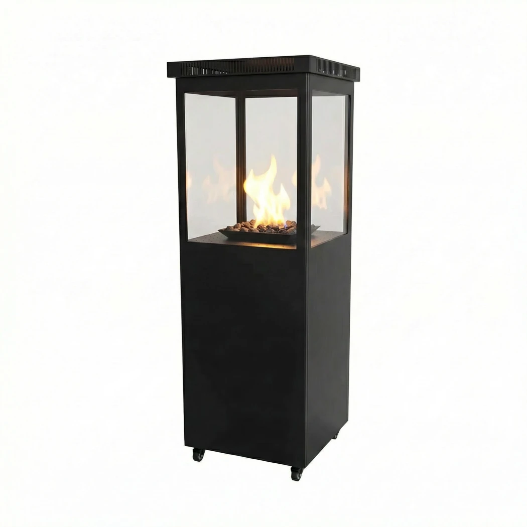 Muztag Mallorca design patio | Muztag | Buiten terrasverwarmer | Zwart afbeelding