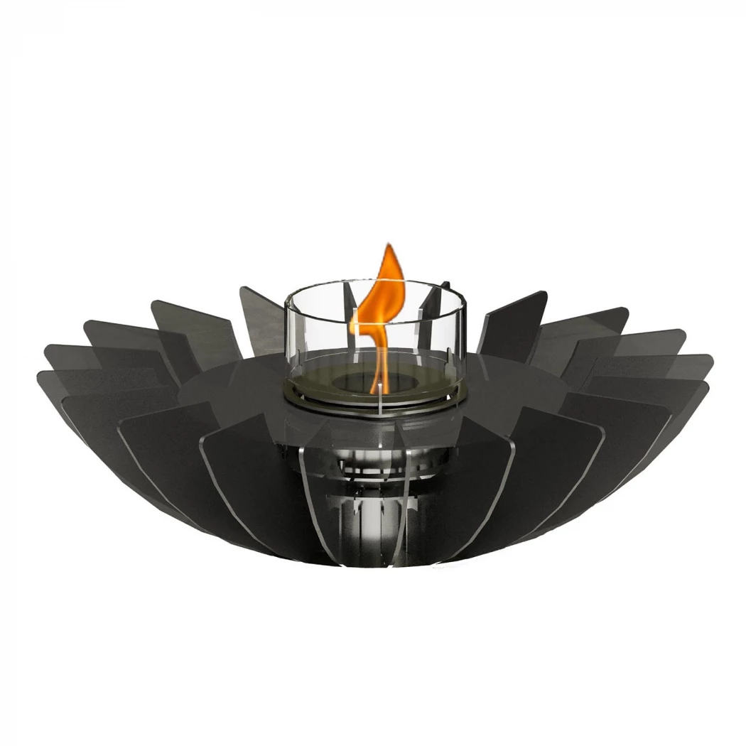 Cosmo Tafelhaard - Zwart GlammFire  | Bioethanolhaard-shop.nl | Bio-ethanol tafelhaard
