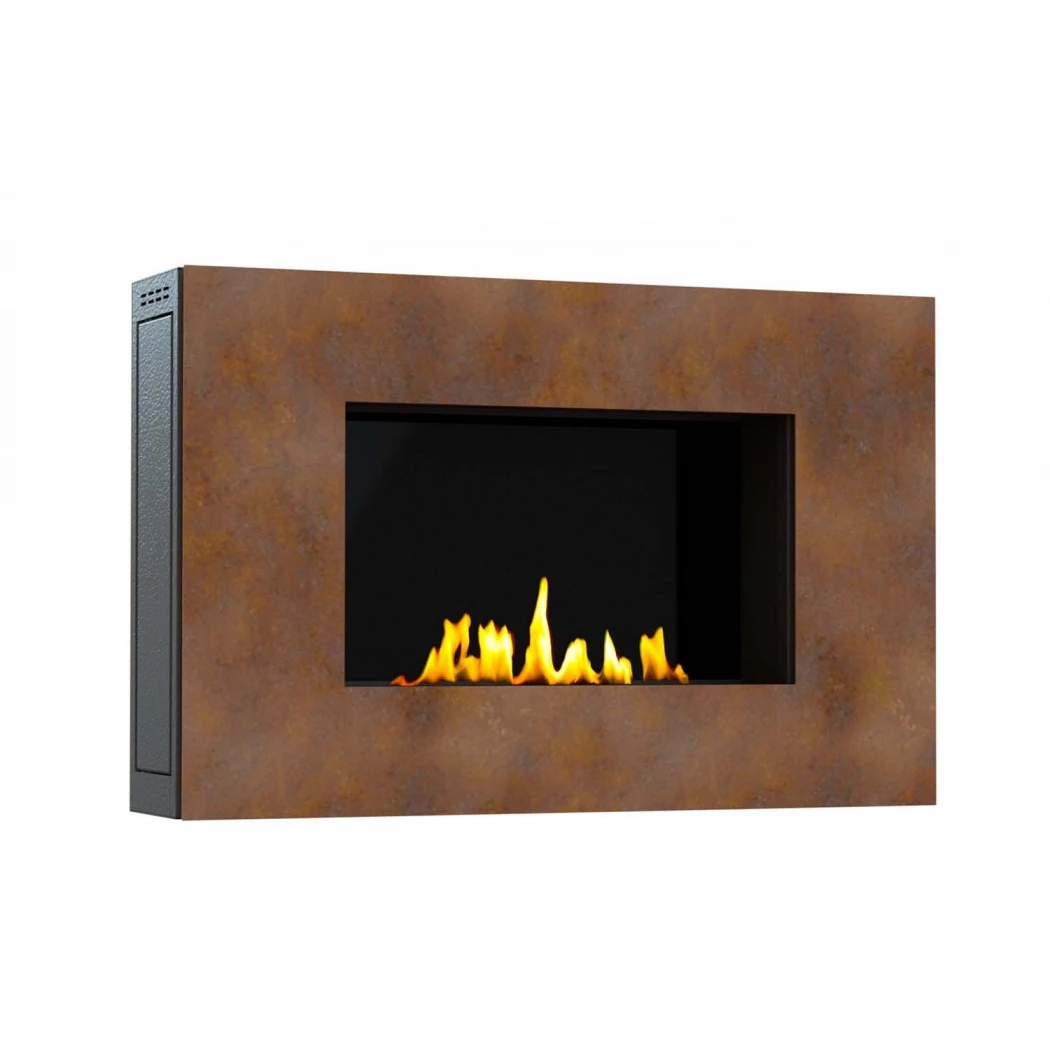 Mito Small - Corten Roest GlammFire  | Bioethanolhaard-shop.nl | Hangende bio-ethanol haard