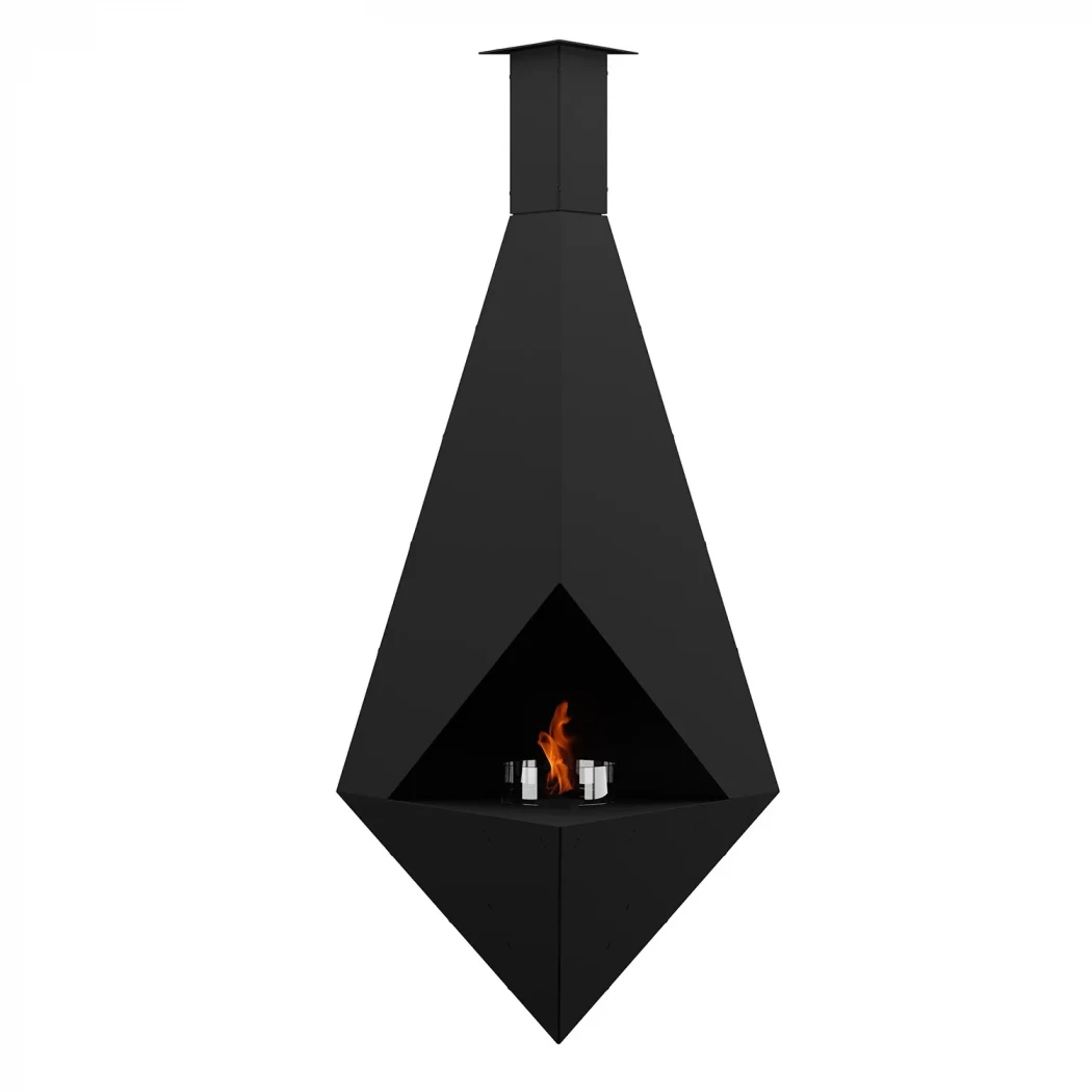 Pythagoras - Zwart GlammFire  | Bioethanolhaard-shop.nl | Plafond bio-ethanol haard