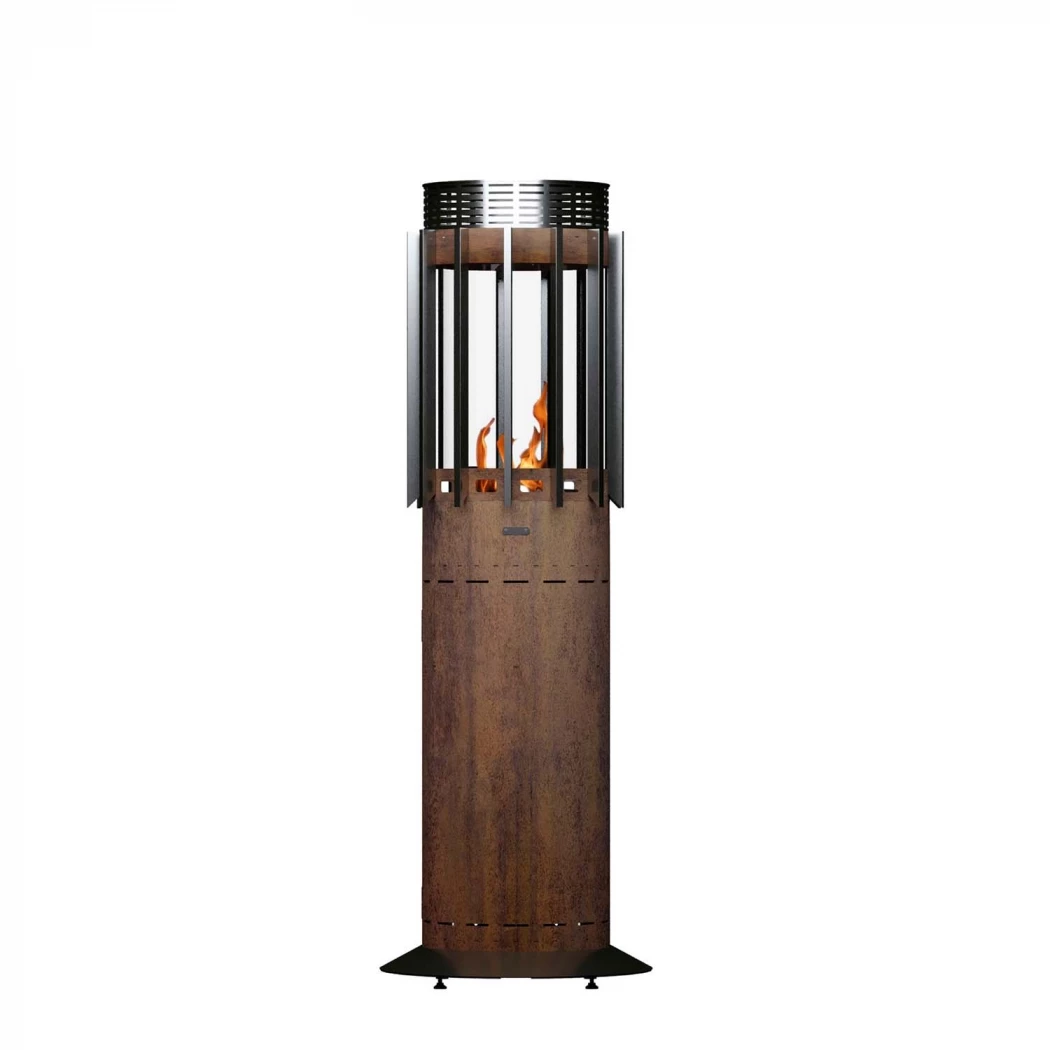 Selena Hedges - Corten Roest GlammFire  | Bioethanolhaard-shop.nl | Buiten vuurplaats