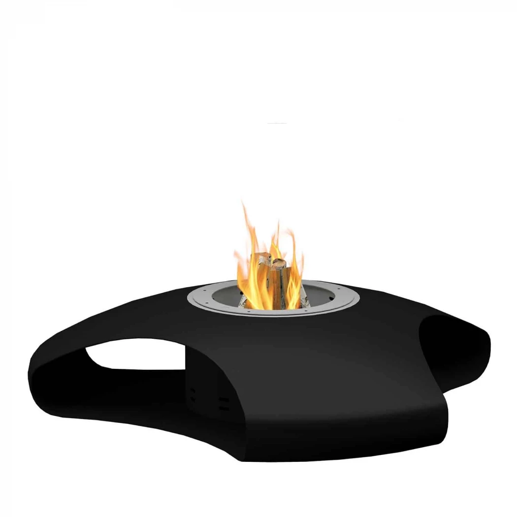 Vaudeville - Zwart GlammFire  | Bioethanolhaard-shop.nl | Buiten vuurplaats