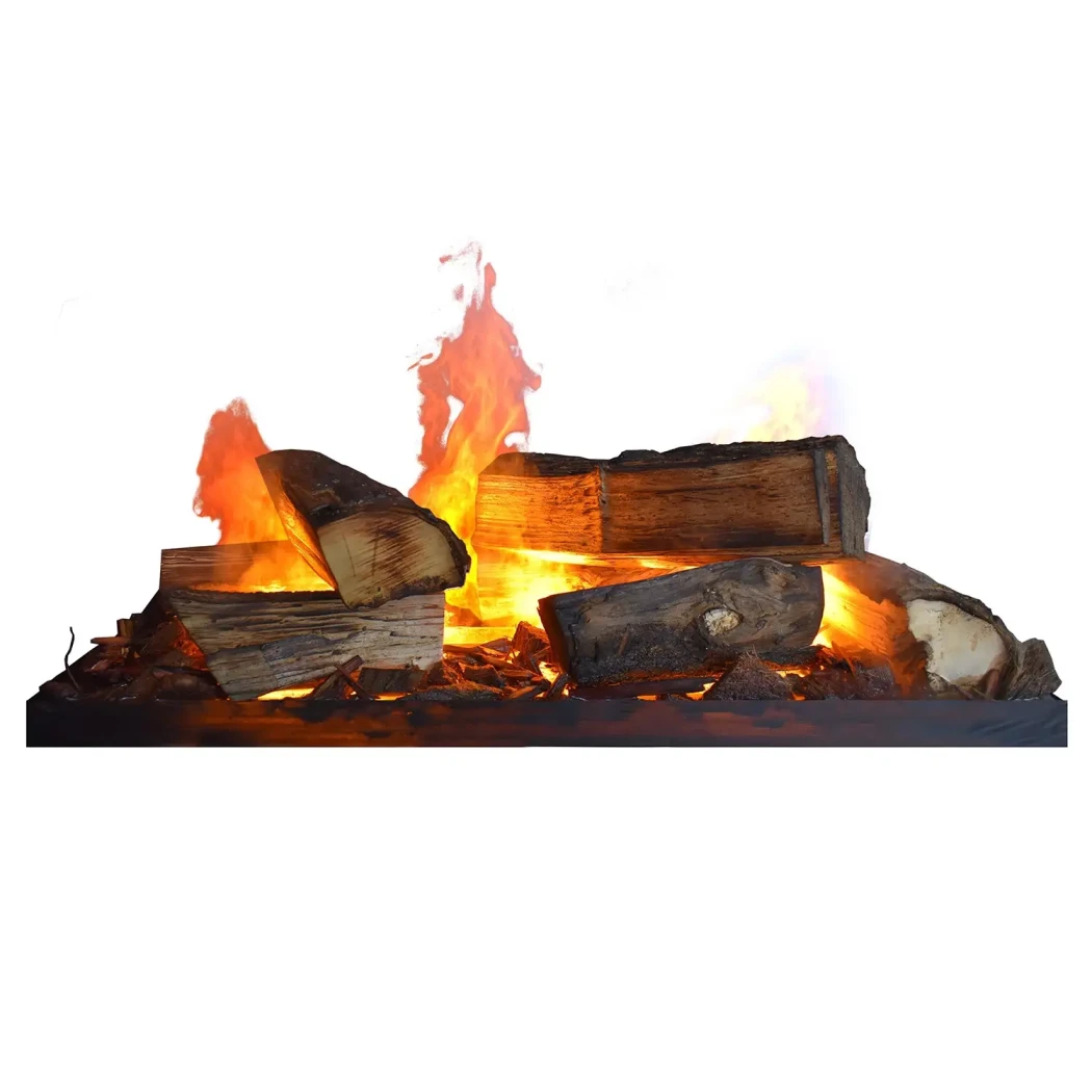 GlowFire Decoratieset voor Dimplex Opti-Myst Cassette 400/600 | Gemaakt van echt hout - Handgemaakt in Duitsland afbeelding 1