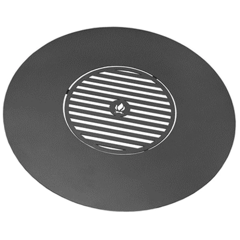 Grillplaat met rooster Cook King | Bioethanolhaard-shop.nl | Accessoires voor buiten koken