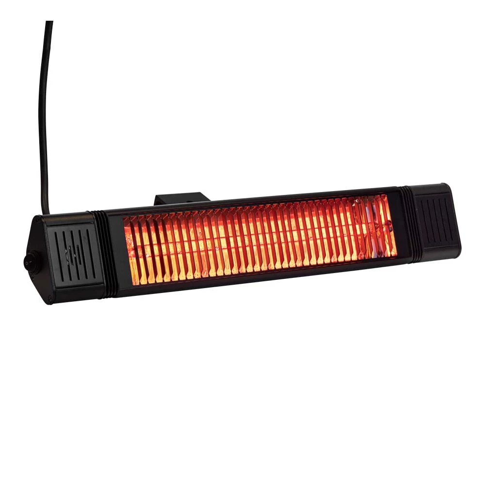 Terrasverwarmer HEAT1 ECO Plus-line 1500W HEAT1  | Bioethanolhaard-shop.nl | Muur-gemonteerde elektrische terrasverwarmer