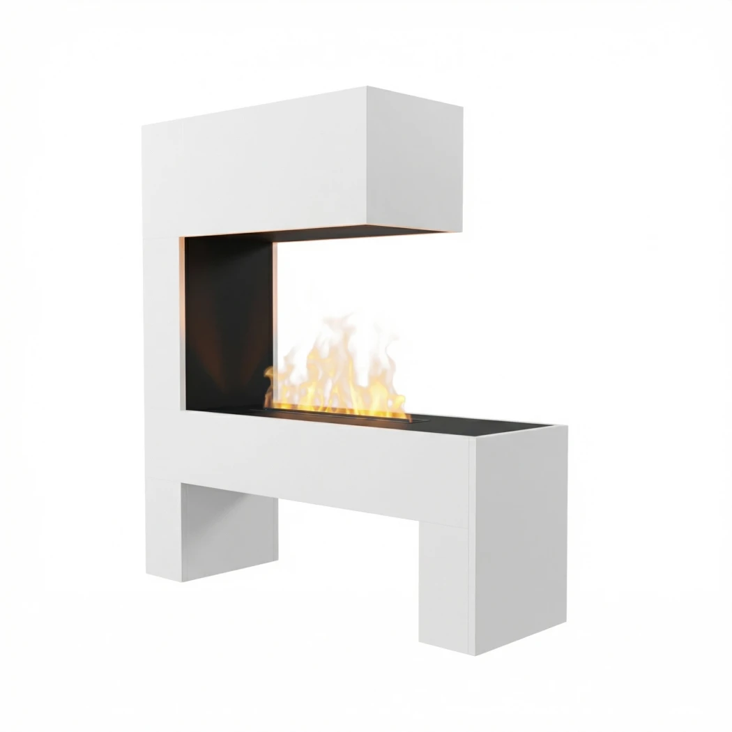 Glow Fire Mozart - OMC 600 | Vrijstaande Waterdamphaard - 120 cm x 110 cm x 35 cm afbeelding