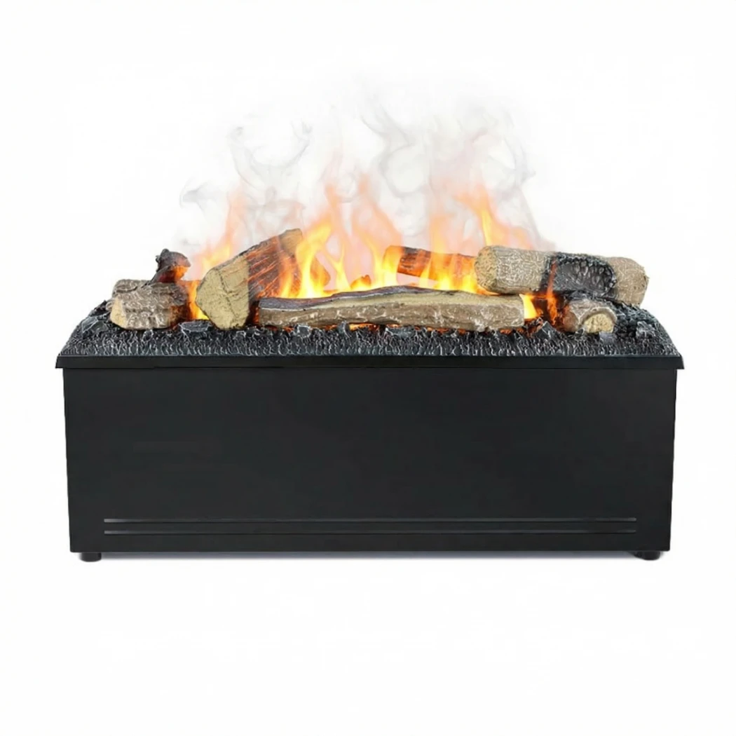 AquaFire Basis 60 Houtblokken - Vrijstaande Opti-Myst Inzethaard met Decoratief Hout - ScandiFlames Elektrische Opti-Myst Waterdamp Open Haard afbeelding 1