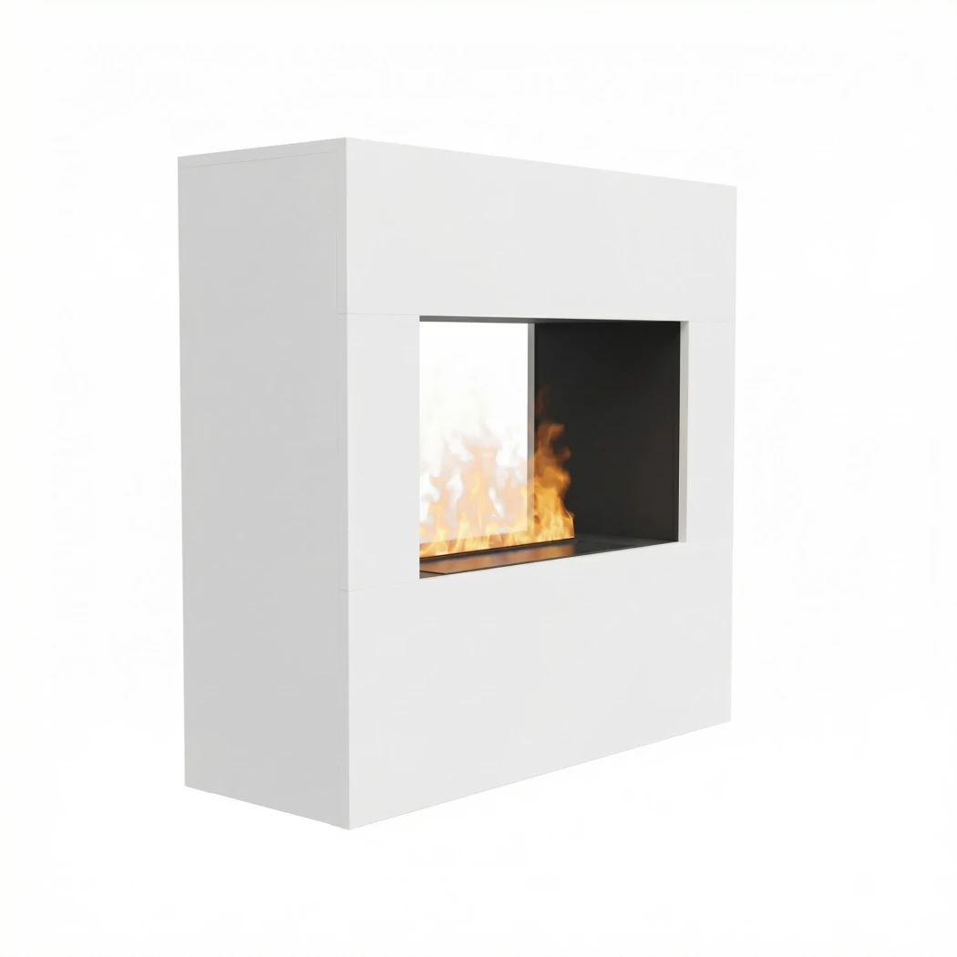 Glow Fire Goethe Elektrische Haard OMC 600 - Vrijstaande Waterdamphaard door Glow Fire - Realistische Vlam, Geen Warmte, Energiebesparende LEDs afbeelding 1