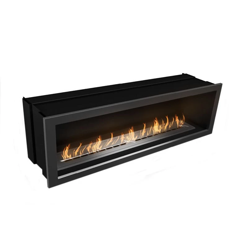 Icon Fires Slimline Firebox SFB1350 - Staal Icon Fires | Bioethanolhaard-shop.nl | 1-zijdige inbouw bio-ethanol haard