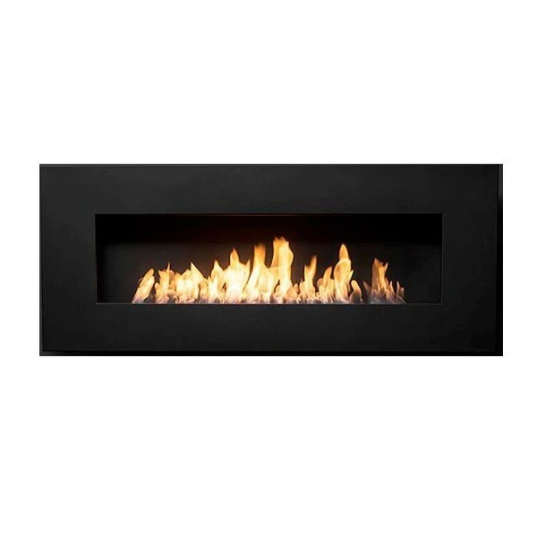 Icon Fires Nero 1450 Muurhangend - zwart Icon Fires  | Bioethanolhaard-shop.nl | Hangende bio-ethanol haard
