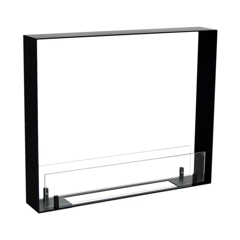 Foco Two 600 Ultra Slim | Foco | 2-zijdige inbouw bio-ethanol haard | Zwart afbeelding 1