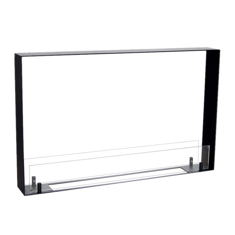 Foco Two 800 Ultra Slim | Foco | 2-zijdige inbouw bio-ethanol haard | Zwart afbeelding 1