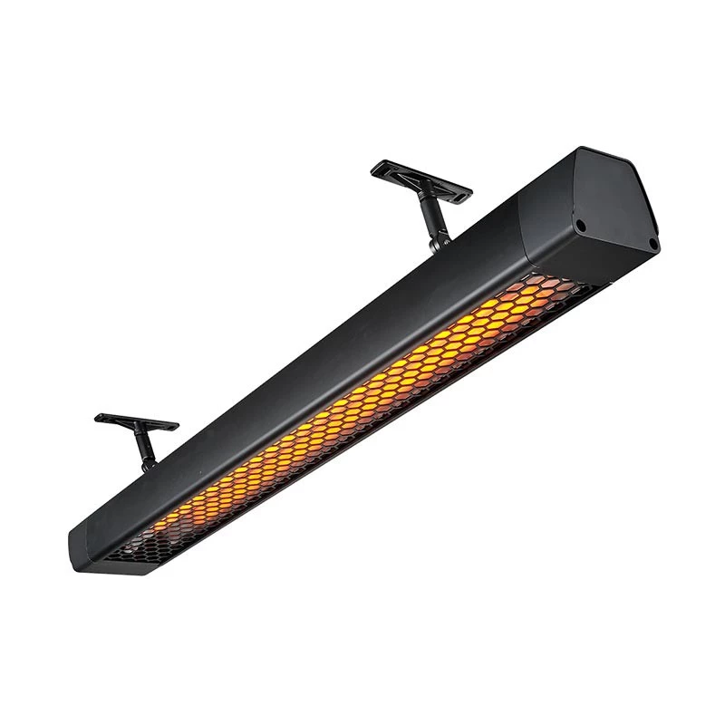 Heatstrip Intense 2200 watt
- Heatstrip 
- Kleur: Zwart 
- Afmeting: 106,8 cm x 9 cm x 12 cm