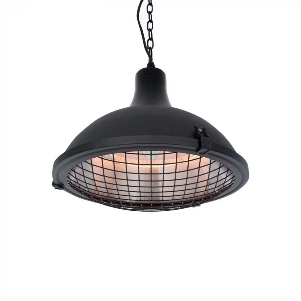Indus II Bright Hængende 2100W terrassevarmer Sunred  | Bioethanolhaard-shop.nl | Hangende elektrische terrasverwarmer