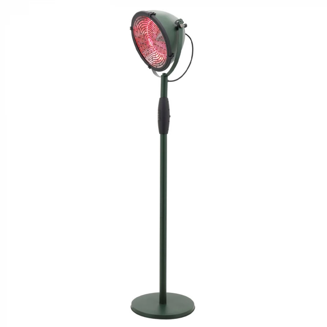 Indus Stående Terrassevarmer 2100W Sunred  | Bioethanolhaard-shop.nl | Vrijstaande elektrische terrasverwarmer