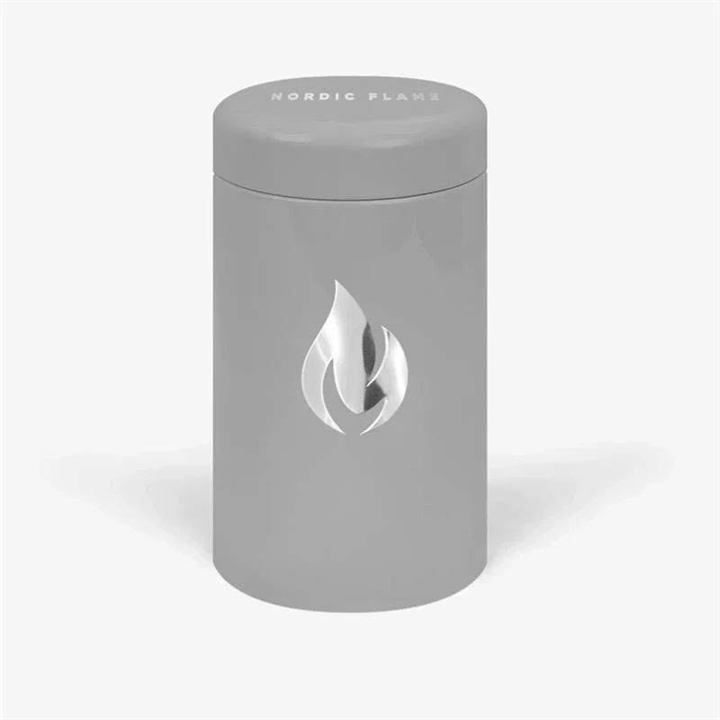 Designhouder voor lucifers – Grijs Nordic Flame | Bioethanolhaard-shop.nl |