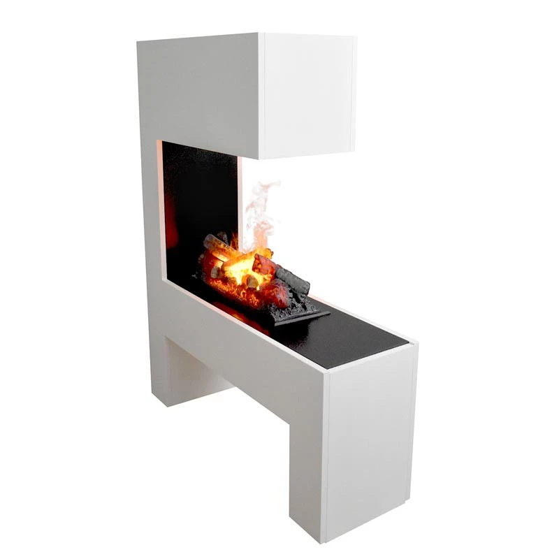 Glow Fire Mozart - OMC 600 | Vrijstaande Waterdamphaard - 120 cm x 110 cm x 35 cm afbeelding