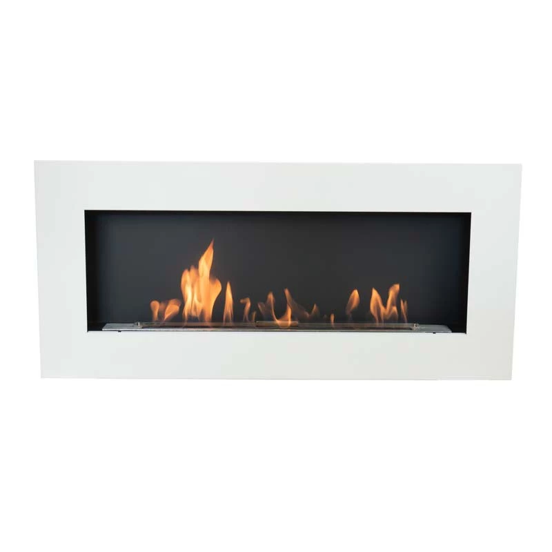 Murus 1200 - Matt White ScandiFlames  | Bioethanolhaard-shop.nl | Hangende bio-ethanol haard