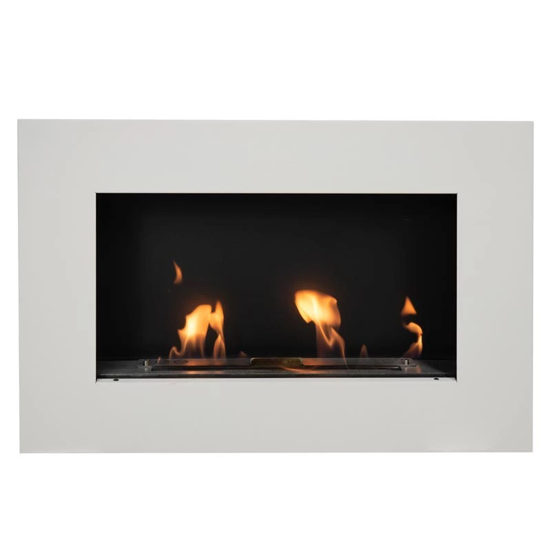 Murus 800 - Matt White ScandiFlames  | Bioethanolhaard-shop.nl | Hangende bio-ethanol haard