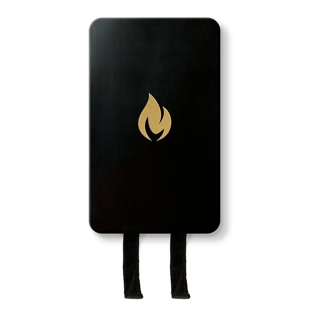 Blusdeken - Zwart/Goud Nordic Flame  | Bioethanolhaard-shop.nl | Accessoires voor een bio-ethanol haard