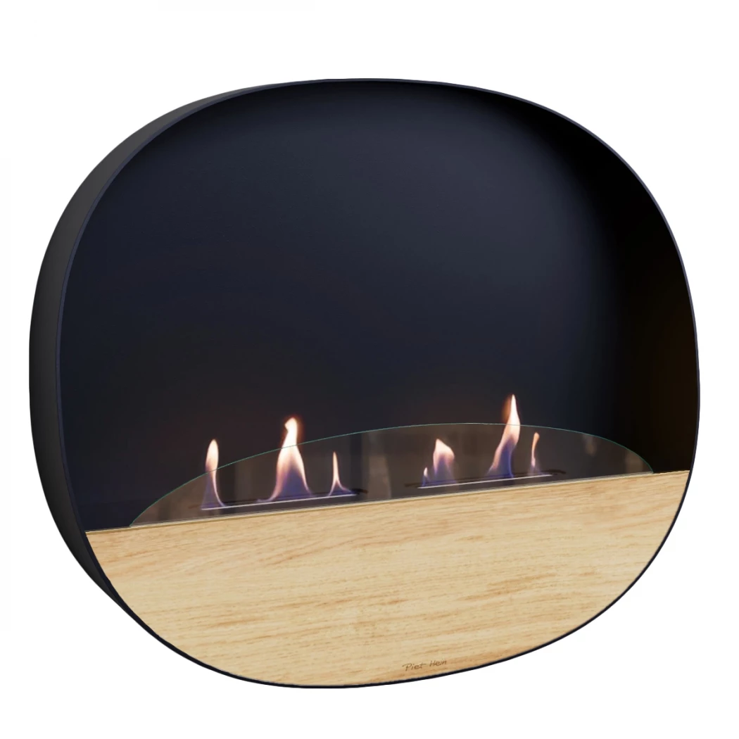 Epigram - Zwart | Nordlys Denmark | Hangende bio-ethanol haard | Zwart afbeelding
