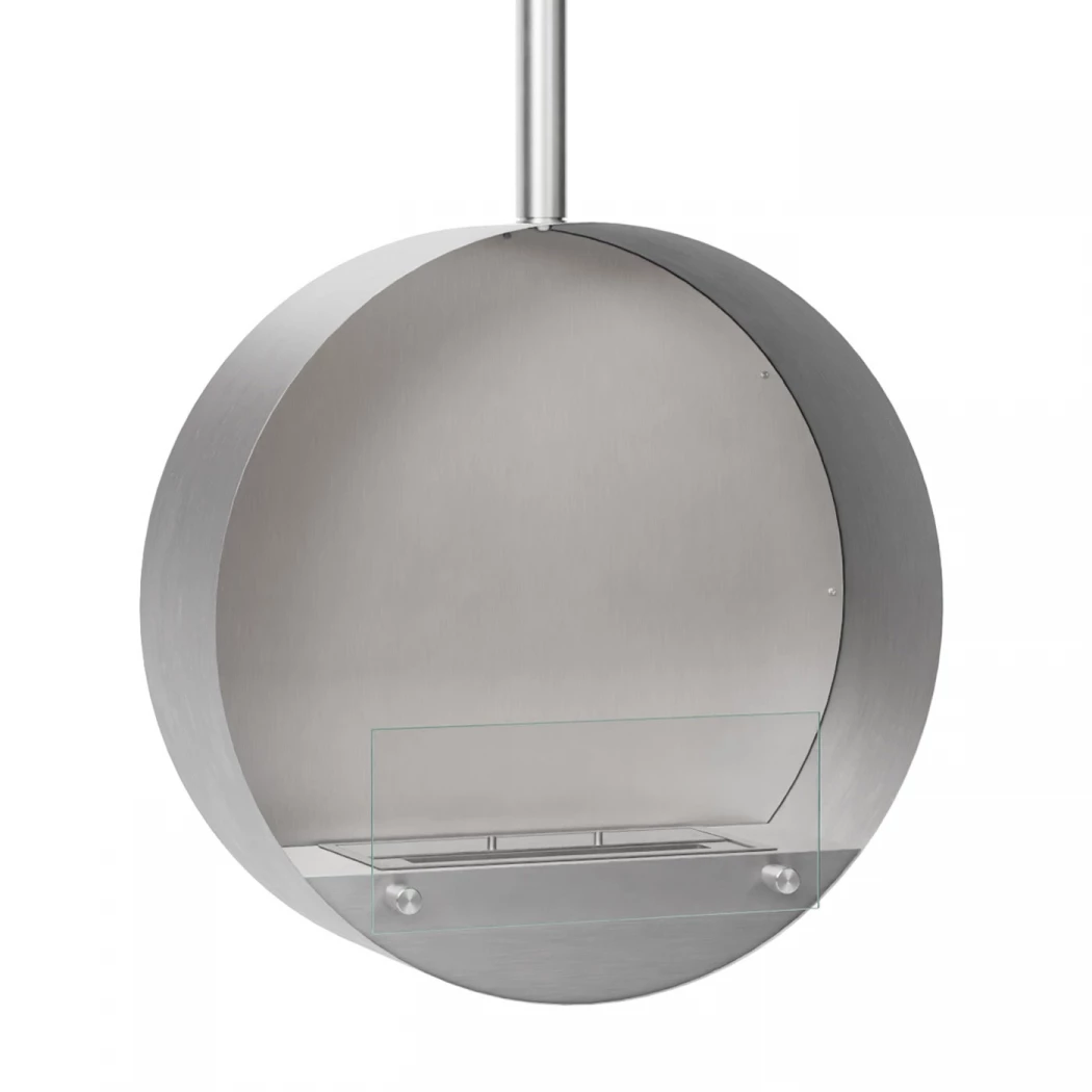 Ottawa Staal - 60 cm ScandiFlames  | Bioethanolhaard-shop.nl | Plafond bio-ethanol haard