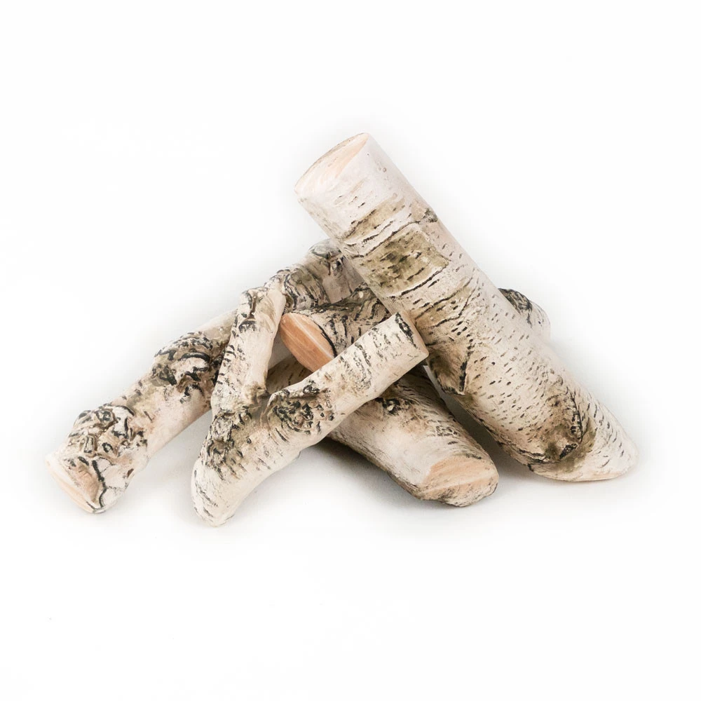 Witte decoratieset - 5 stuks.  | Bioethanolhaard-shop.nl | Accessoires voor een bio-ethanol haard