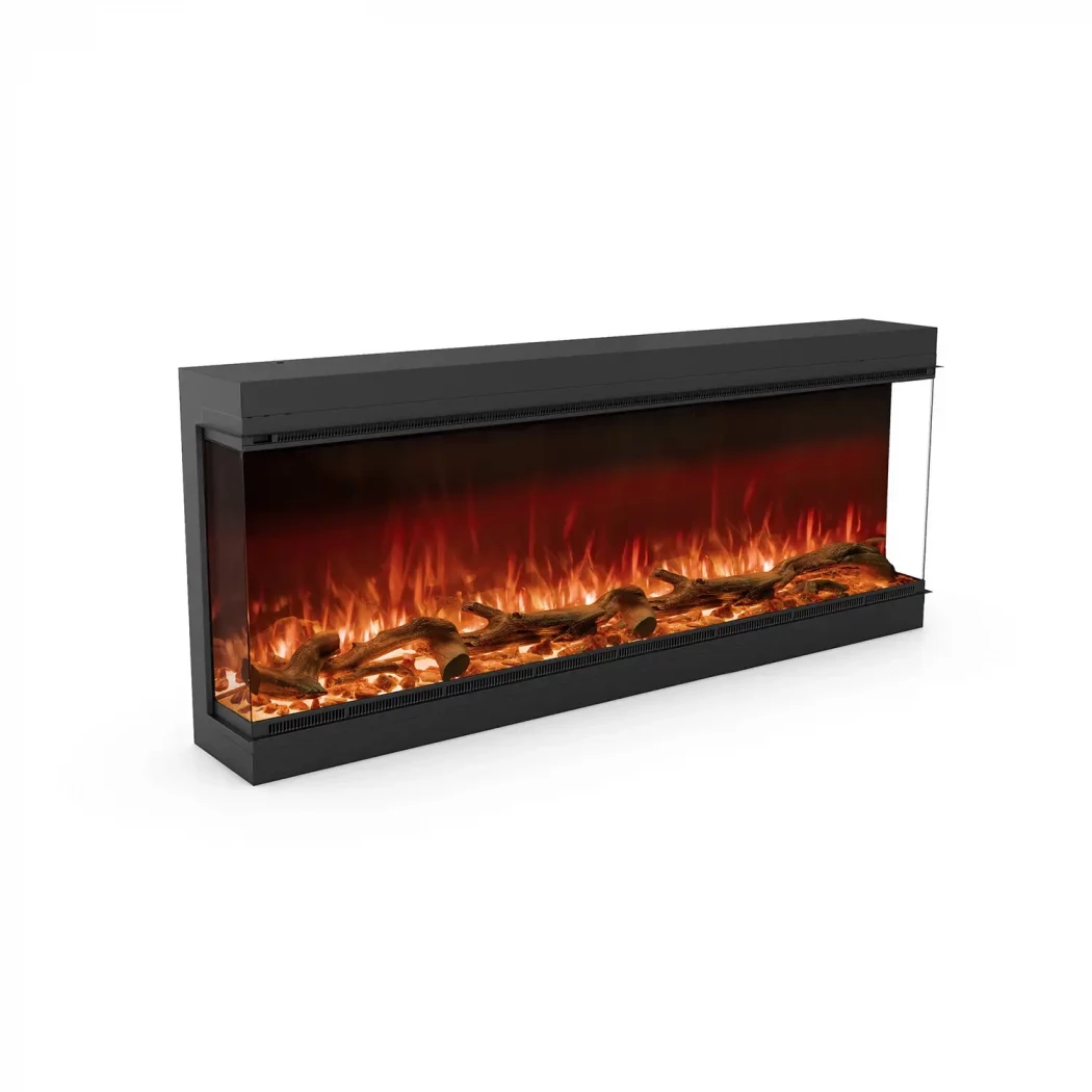 Astro 1500 | Planika Fires | Zwart | Inbouwhaard | muurhangende haard | elektrische haard afbeelding 1