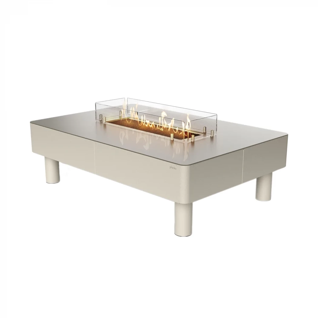 Fika | Planika Fires | Vuurtafel met gasbrander | Grijs afbeelding 1