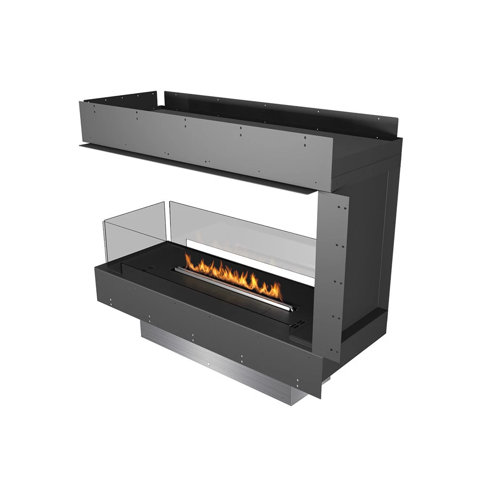 Forma Room Divider - Prime Fire | Planika Fires | Inbouwhaard | kamerverdeler haard | bioethanol haard | met Prime Fire brander afbeelding 1