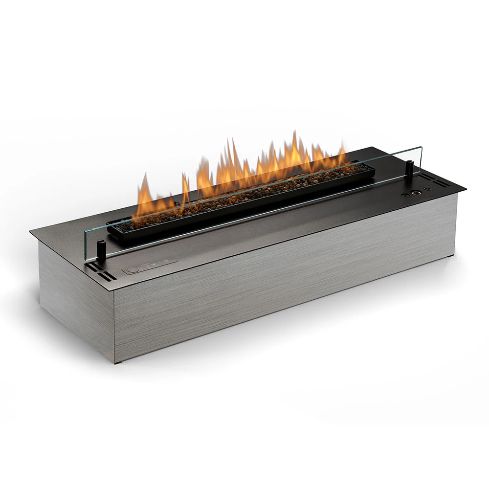 Neo 750 | automatische brander | Planika Fires | op afstand bedienbare bioethanol brander | grijs