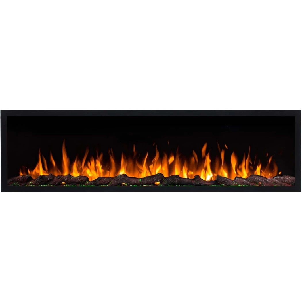 Aflamo Pride Slim 153 cm Elektrische Haard - Wandmontage of inbouw, LED-Vlam, 3 Kleuren afbeelding 1