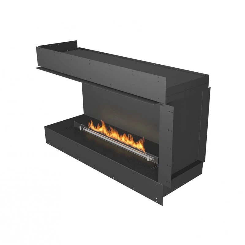 Prime Fire 990+ Forma Left Corner Planika Fires  | Bioethanolhaard-shop.nl |