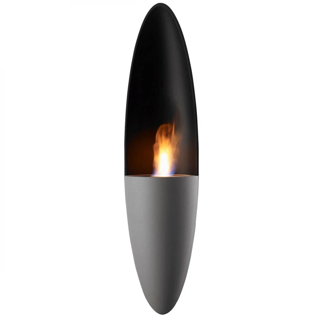 Safretti Prometheus PG - Grijs Safretti  | Bioethanolhaard-shop.nl | Hangende bio-ethanol haard