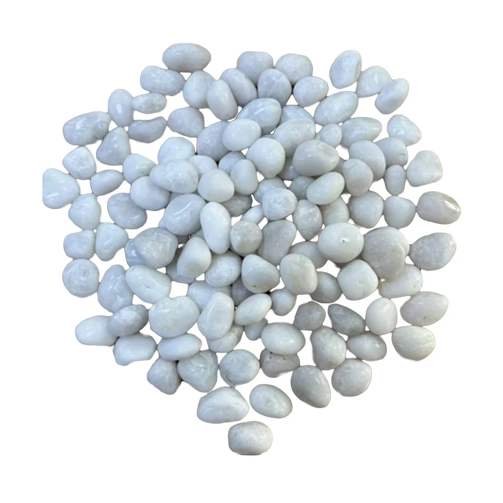 Witte Decoratieve Steentjes - 5 kg | Bioethanolhaard-shop.nl | Accessoires voor een bio-ethanol haard
