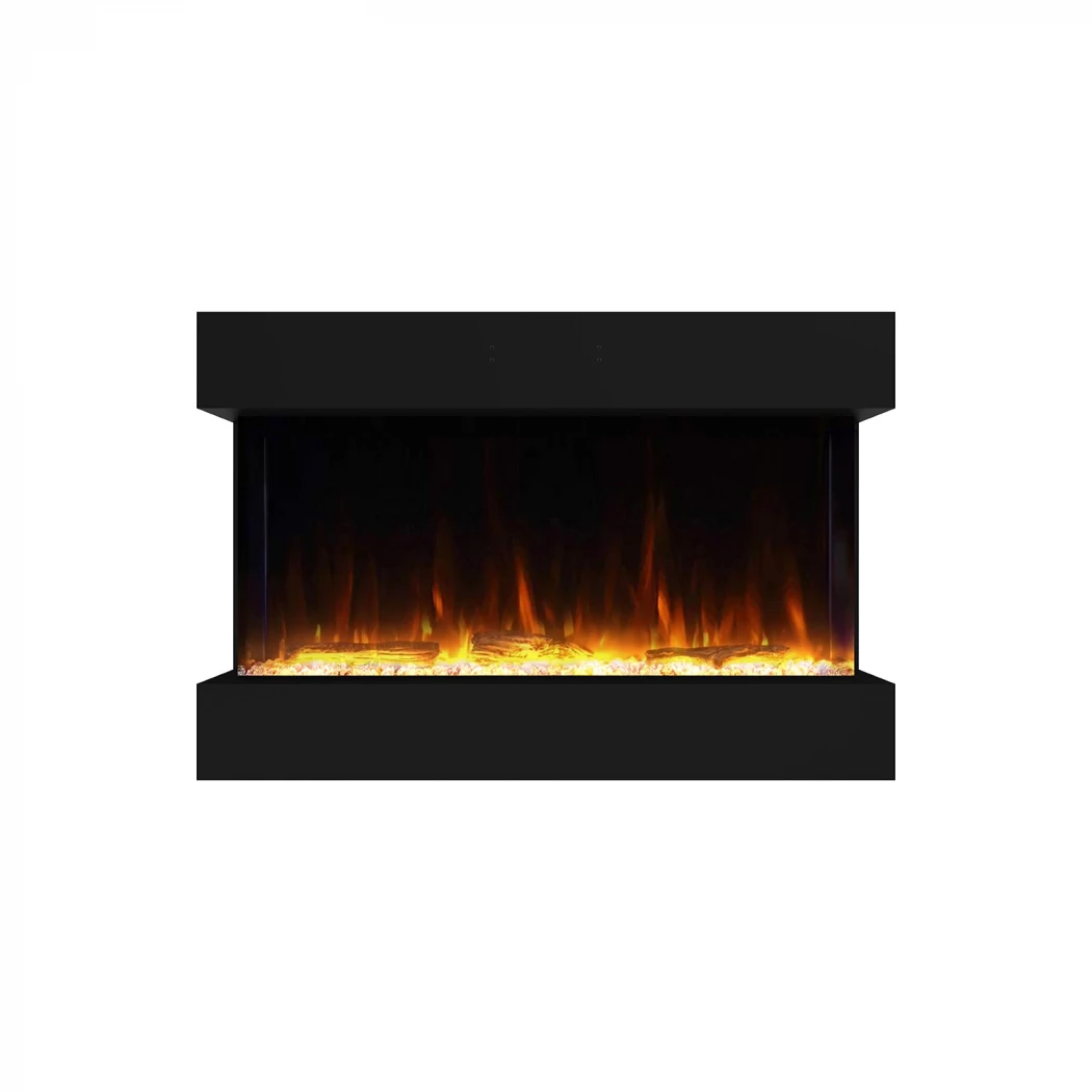 Feroza 101 cm - Elektrische wandhaard van ScandiFlames - 1500 W verwarmingsvermogen - 3 vlamkleuren