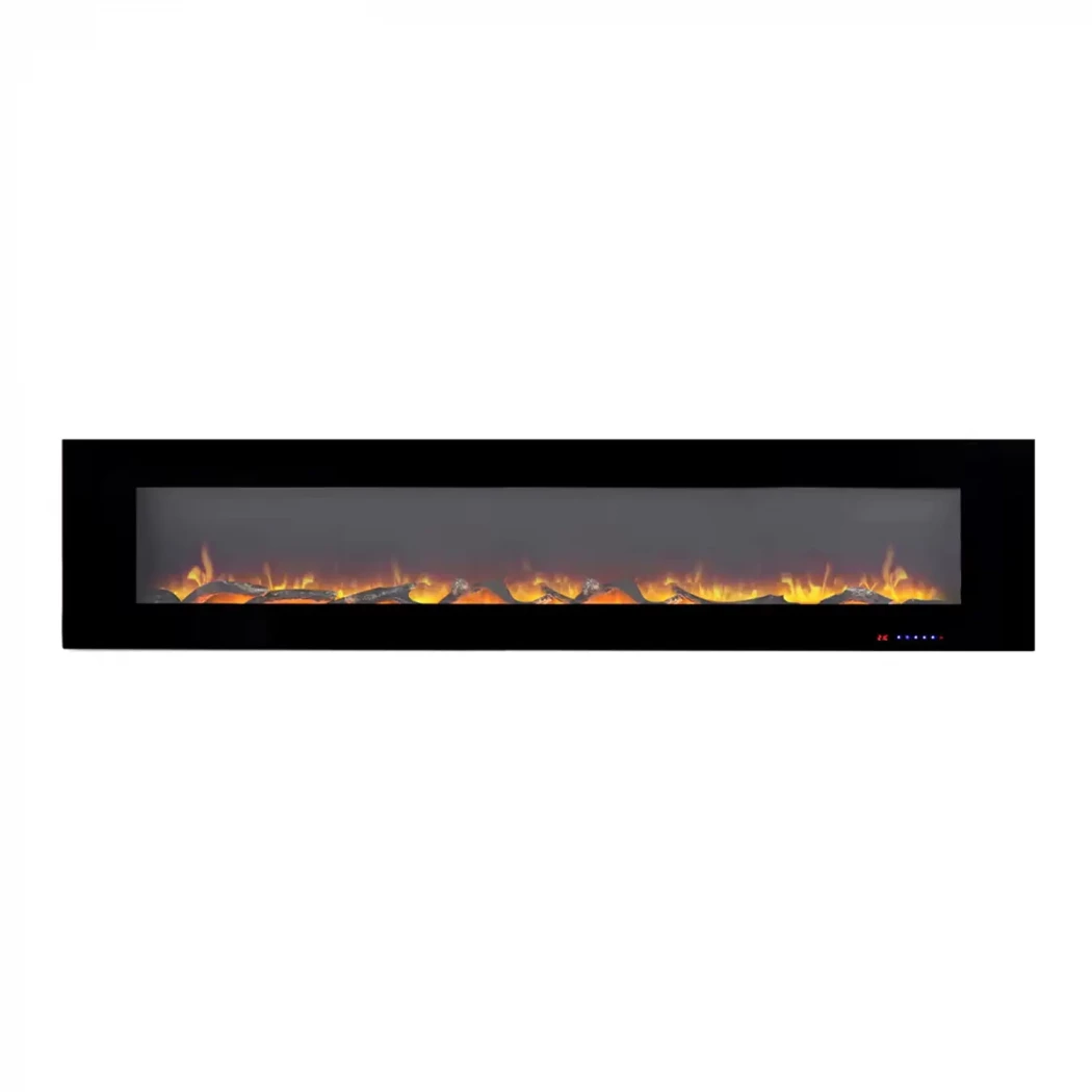 Azurite 213 cm - elektrische haard voor de muur ScandiFlames Electric  | Bioethanolhaard-shop.nl | Muur-gemonteerde elektrische haard