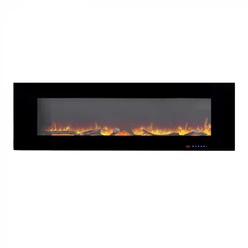 Azurite 152 cm - elektrische haard voor aan de muur ScandiFlames Electric  | Bioethanolhaard-shop.nl | Muur-gemonteerde elektrische haard