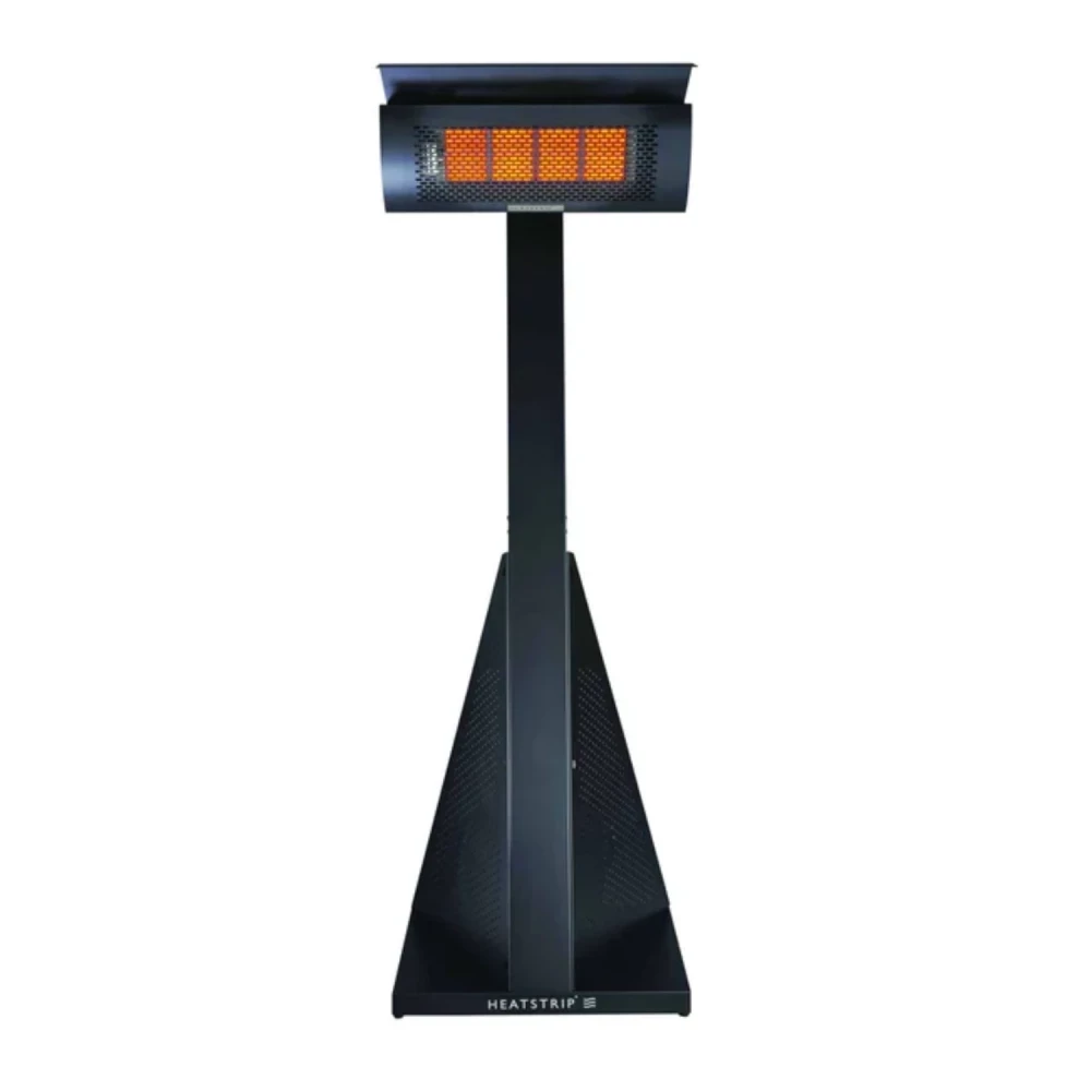 Draagbare Heatstrip gasverwarmer Heatstrip | Bioethanolhaard-shop.nl | Vrijstaande gashaard voor buiten