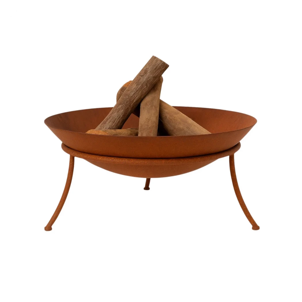 Tulsa vuurschaal van corten staal | | Buiten vuurplaats | Corten (Roest) afbeelding