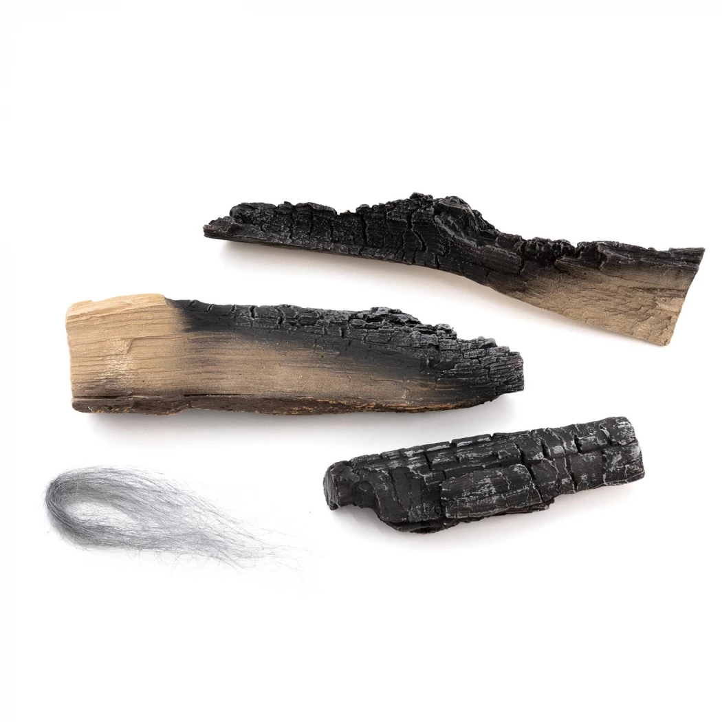 Decoratie hout Planika Scandi | Planika Fires | Set decoratief hout | 2 stuks afbeelding 1