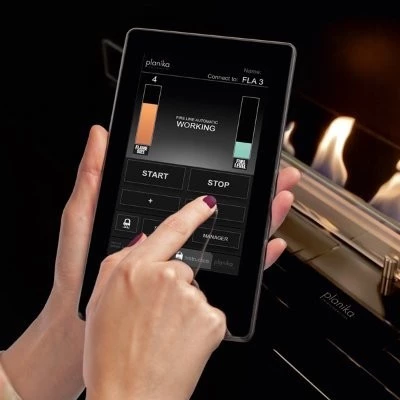 Planika Fires | Smart Home systeem voor FLA3 | Haard besturen met home system